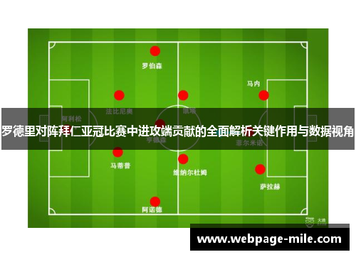 罗德里对阵拜仁亚冠比赛中进攻端贡献的全面解析关键作用与数据视角